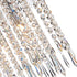 Flush luminaire in Chrome LL00201